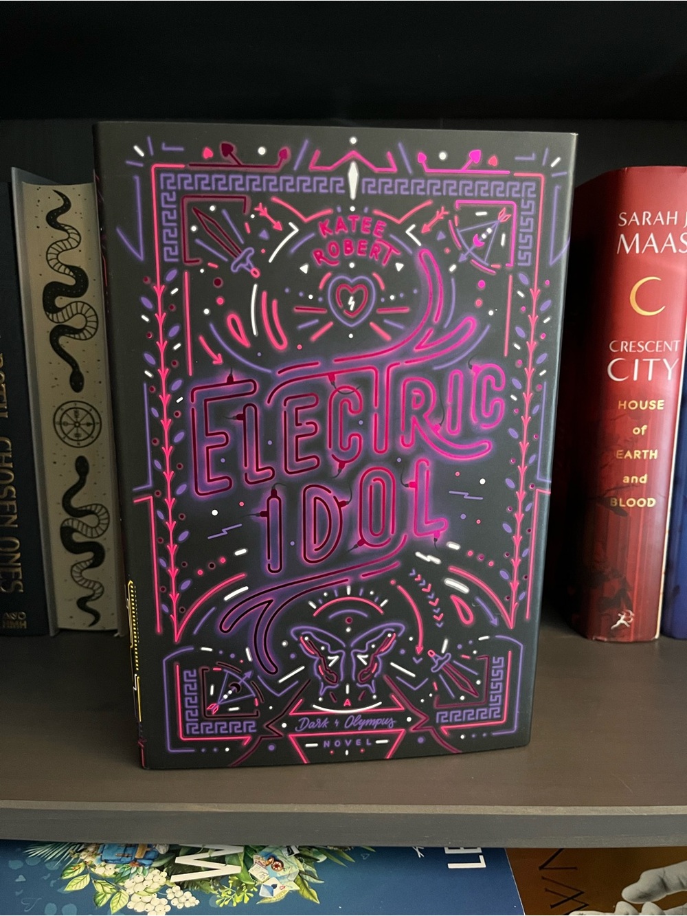 The Bookish Box signed edition of Electric Idol by Katee Robert